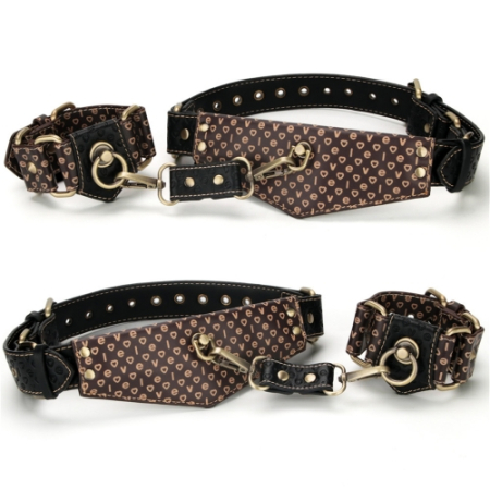 Бондажный комплект на бедра Rebellion Reign