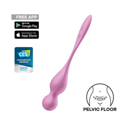 Виброшарики розовые Love Birds 1 Satisfyer