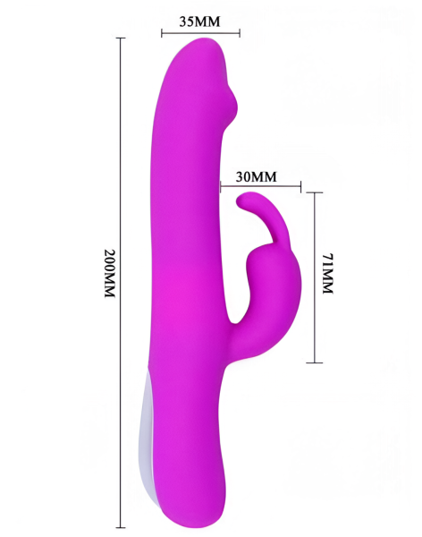 Вибратор с поступательной функцией Natural Motion