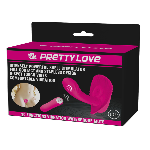 Многофункциональный вибратор Pretty Love Shell Stimulator