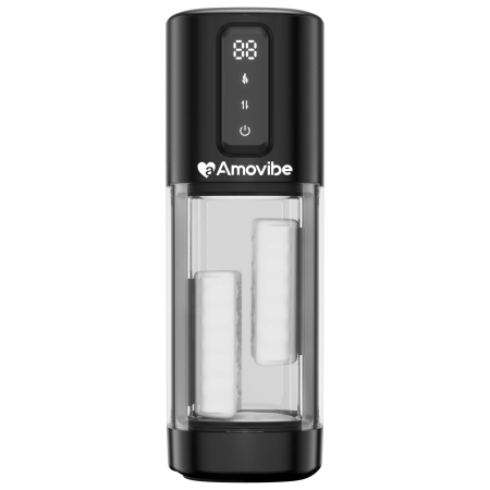 Инновационный перезаряжаемый мастурбатор с подогревом Amovibe Bliss