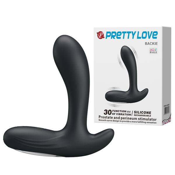 Перезаряжаемый стимулятор простаты с вибрацией Pretty Love Backie