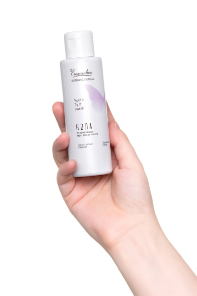 Охлаждающее массажное масло Eromantica "Бодрящая Кола" (110 мл)