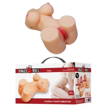 Реалистичный мастурбатор вагина Crazy Bull Hetty