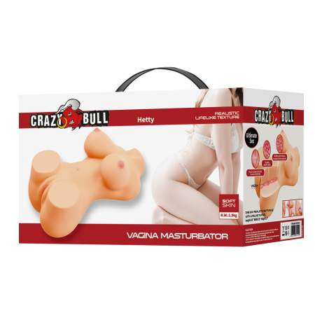 Реалистичный мастурбатор вагина Crazy Bull Hetty