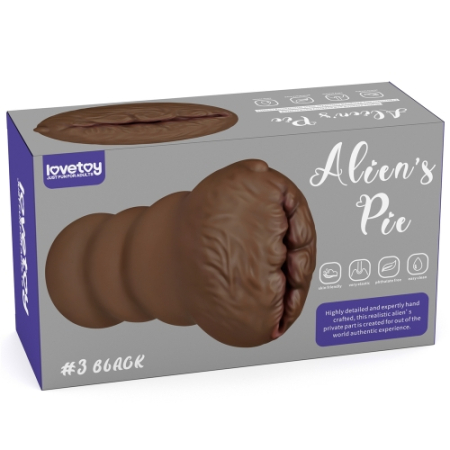 Мастурбатор Инопланетная вагина Alien's Pie №3 Black
