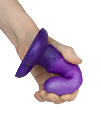 Нереалистичный фаллоимитатор Lola Toys Unicorn Mini Purple 12,5 см