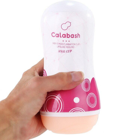 Мастурбатор в колбе анус Calabash Cup