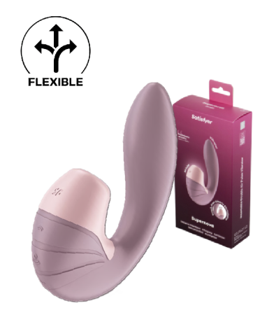 Вибратор с вакуумно-волновым стимулятором клитора розовый Satisfyer Supernova Old Rose
