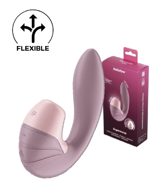 Вибратор с вакуумно-волновым стимулятором клитора розовый Satisfyer Supernova Old Rose