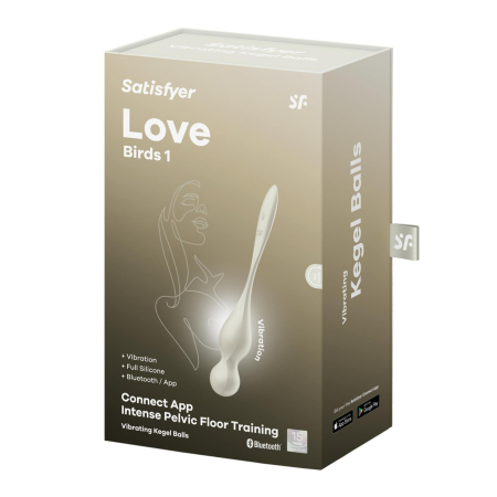 Виброшарики белые  Love Birds 1 Satisfyer 