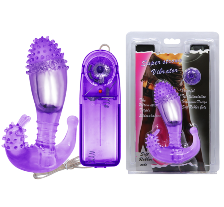 Вибратор для тройной стимуляции Super Strong Vibrator Baile 