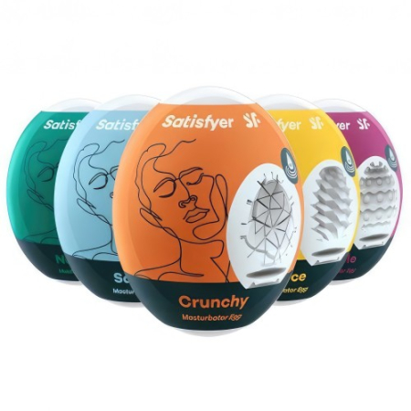 Мастурбатор-яйцо Masturbator Eggs Savage Satisfyer 