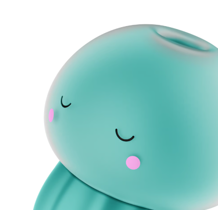 Вакуумный стимулятор клитора бирюзовый Jelly-cious Satisfyer 