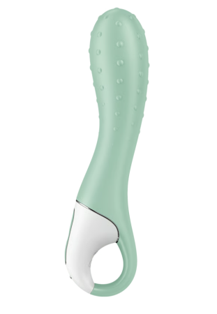Расширяющийся вибратор зеленый Air Pump Vibrator 3 Satisfyer 