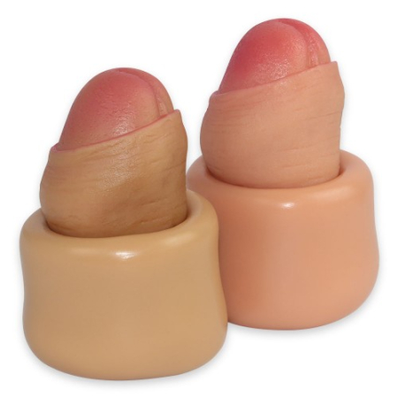 Удлиняющая насадка на пенис Revolutionary Silicone Nature Extender Uncircumcised телесная + 4 см