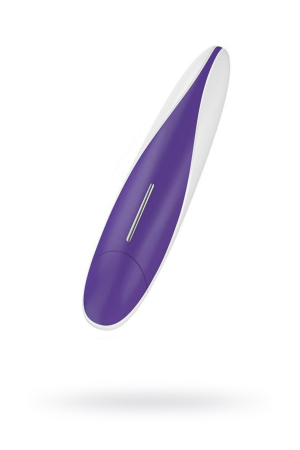 Вибратор белый-ежевичный OVO F11