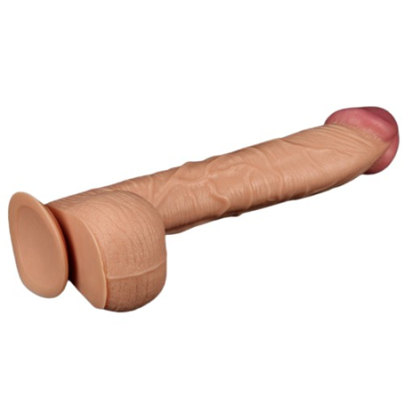 Фаллоимитатор реалистичный с присоской Legendary king-sized Realistic Dildo 33 см