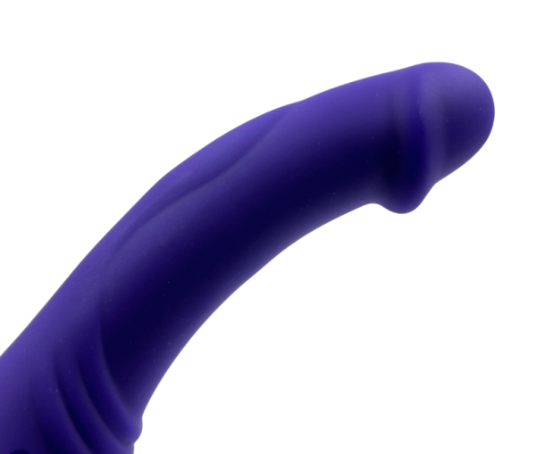 Безремневой страпон с вибрацией Aphrodisia Double Rider 22 см