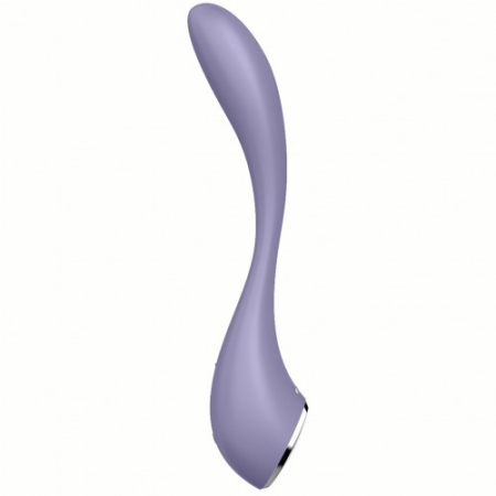 Гибкий смарт-вибратор для точки G сиреневый G-Spot Flex 5 Satisfyer 