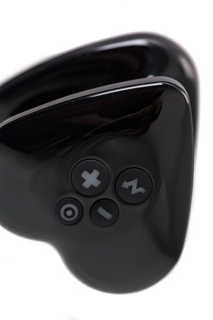 Вибратор с электростимуляцией черный Mystim Heart ́s Desire