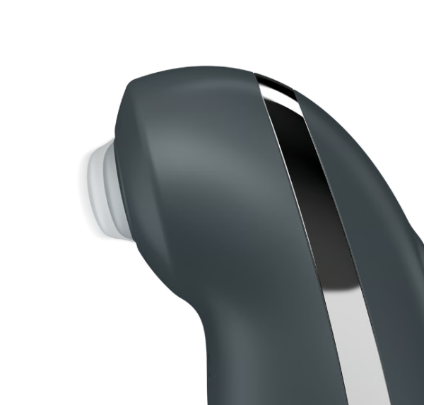 Клиторальный вибростимулятор с пульсацией серыйTap аnd Climax 2 Satisfyer 