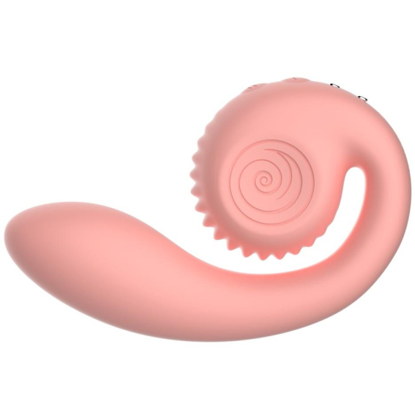 Инновационный вибратор персиковый SVibe Gizi