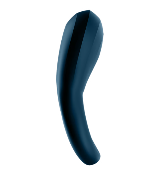 Эрекционное кольцо с вибрацией синее Epic Duo Satisfyer 