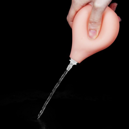 Реалистичный фаллос с имитацией семяизвержения Lovetoy Squirt Extreme 28 см