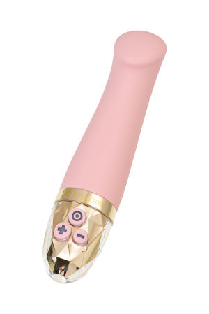 Вибратор перезаряжаемый розовый Mystim Right on Ron