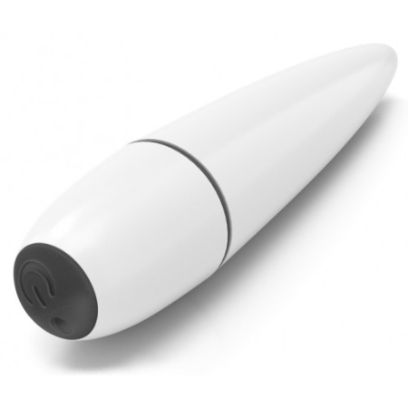 Белый мини-вибратор Ijoy Rechargeable Power Play