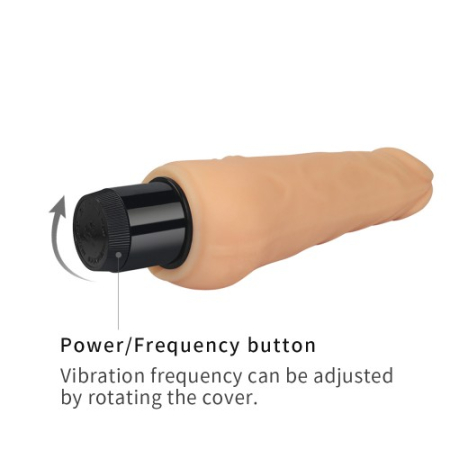 Классический вибратор Xtreme Feel Cyberskin 19 см