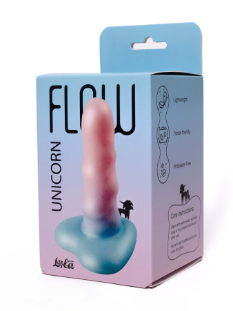Нереалистичный фаллоимитатор Lola Toys Unicorn Mini Light 12,5 см