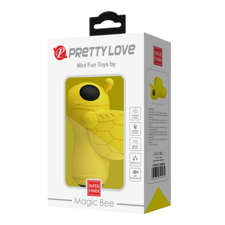 Мини-вибратор на палец Pretty Love Magic Bee