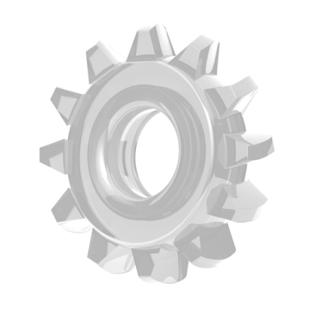 Эрекционное кольцо Прозрачное POWER PLUS (1шт)