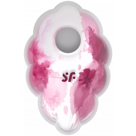 Вакуумно-волновой стимулятор с вибрацией розовый Cloud Dancer Satisfyer