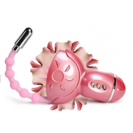 Клиторальный стимулятор с насадкой Rolling Fun 2 Baile