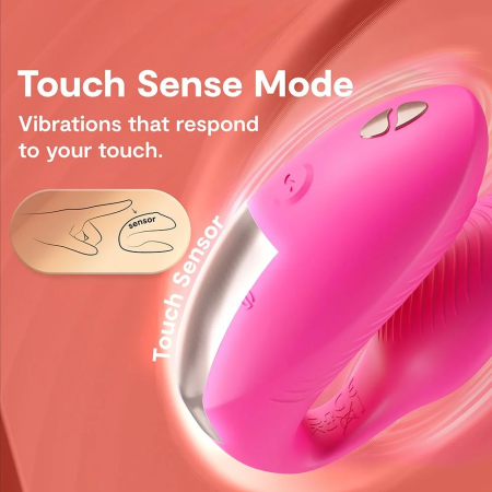 Вибратор для пар We-Vibe Chorus Pro розовый