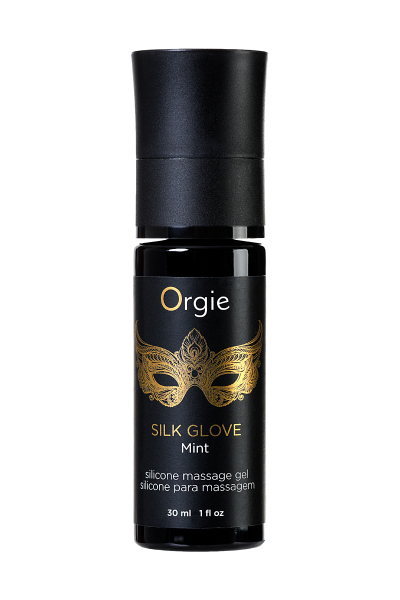 Комплект для эротического массажа Orgie Pear Lust Massage (силиконовый гель, ожерелье) (30 мл)