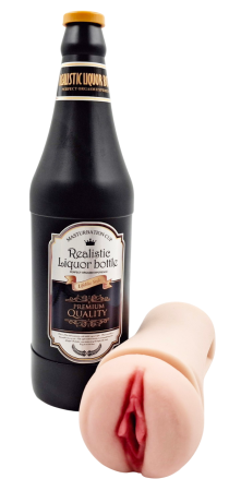 Мастурбатор-вагина в бутылке Liquor botlle