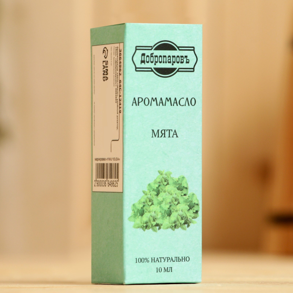 Эфирное масло с дозатором "Мята" Добропаровъ (10 мл)