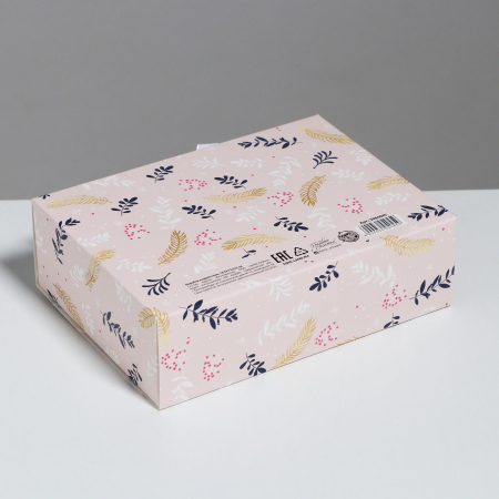 Коробка подарочная новогодняя «Новогодняя»