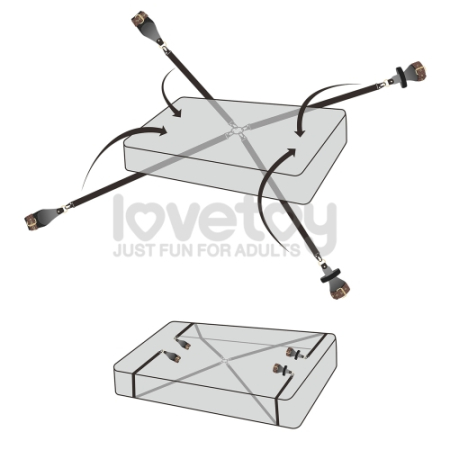 Бондаж на кровать Reign Rebellion