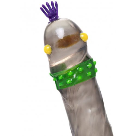 Презерватив черный Luxe Black Ultimate Грива Мулата с ароматом яблока 1 шт