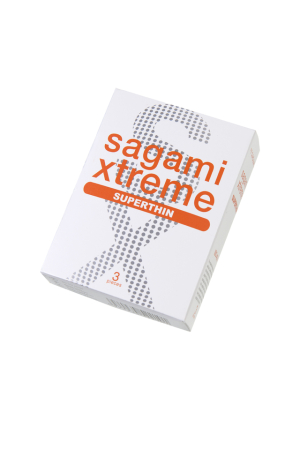 Презервативы латексные ультратонкие Sagami Xtreme Superthin (3 шт)