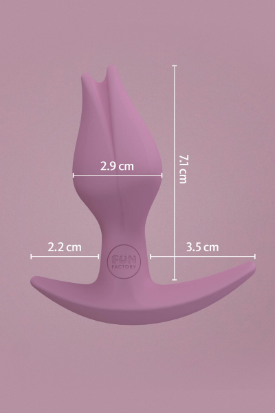 Анальная пробка розовая Fun Factory BOOTIE FEM