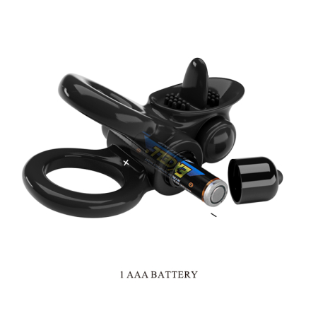 Двойное эрекционное виброкольцо Pretty Love 