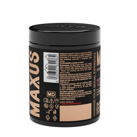 MAXUS Ultra Thin 12шт. Презерв.гладкие, ультратонк. X-Edition