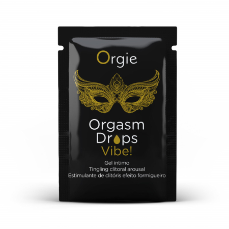 Возбуждающий гель для клитора с эффектом вибрации ORGIE Orgasm Drops Vibe! 1 мл