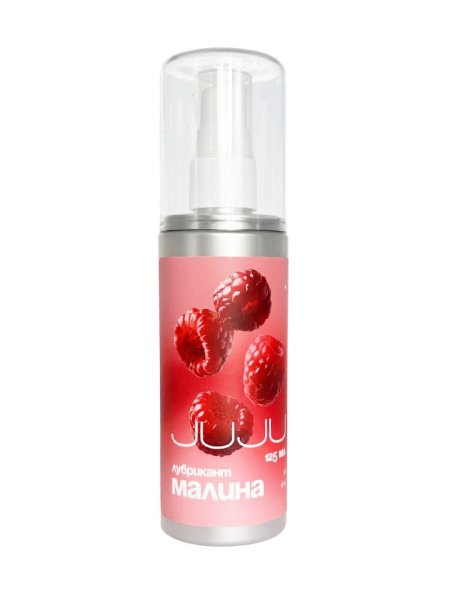 Съедобный лубрикант со вкусом малины JUJU 125ml